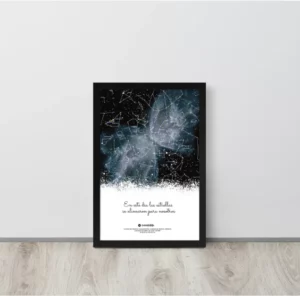 Mapa estelar Nebulosa Mariposa