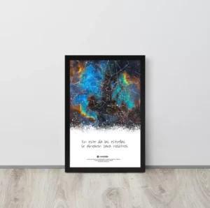 Mapa estelar Nebulosa Pelícano